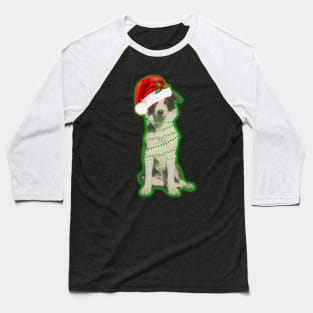 Australian Shepherd Christmas Baseball T-Shirt